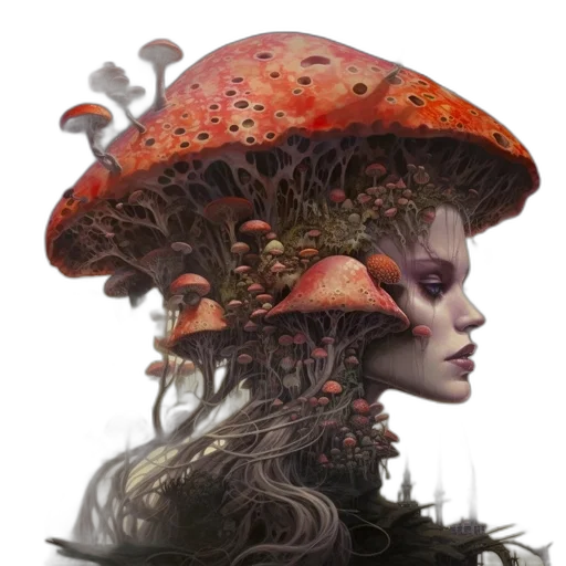 hat, crown, face, creature transparent PNG cut-out