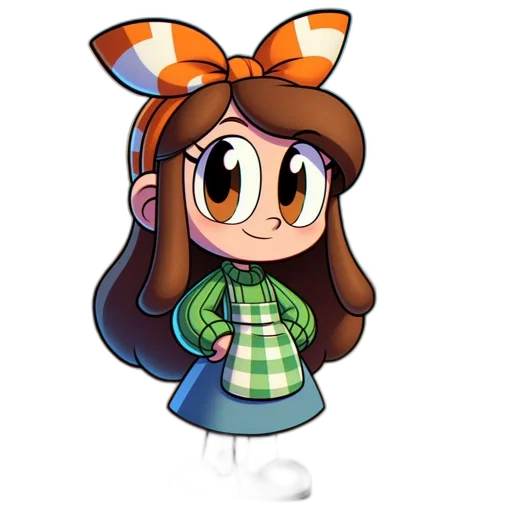 dress, hat, staff, jacket transparent PNG cut-out