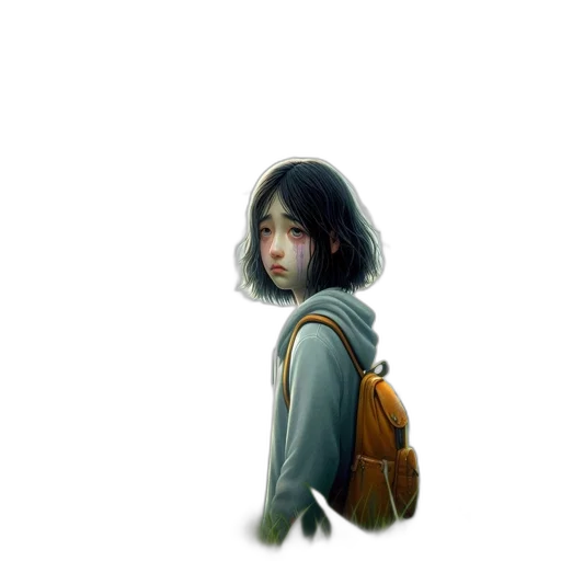 jacket, face, robot, creature transparent PNG cut-out