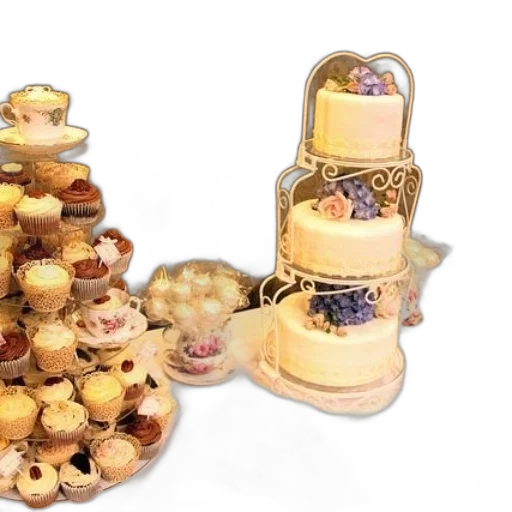 food, jewelry, crown, 3d render transparent PNG cut-out