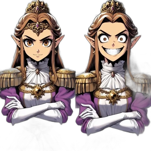 crown, staff, mask, face transparent PNG cut-out