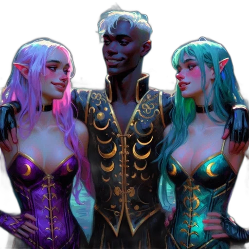 staff, fantasy art, concept art, cyberpunk transparent PNG cut-out