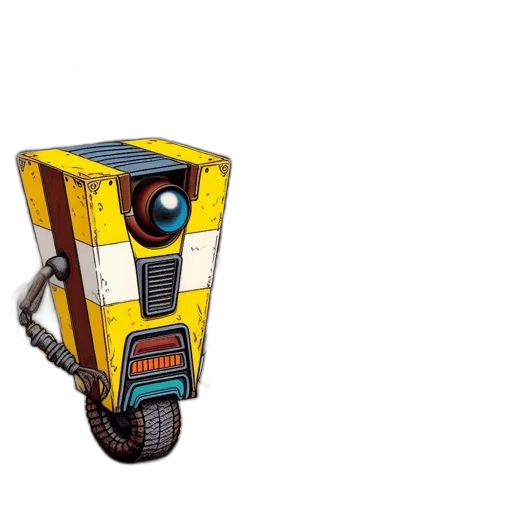 robot, car, mask, weapon transparent PNG cut-out