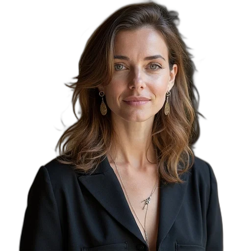 staff, jewelry, jacket, face transparent PNG cut-out