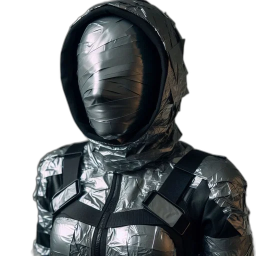 jacket, robot, dress, mask transparent PNG cut-out