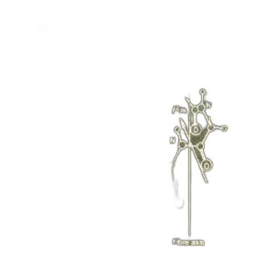 jewelry, crown, flower, staff transparent PNG cut-out