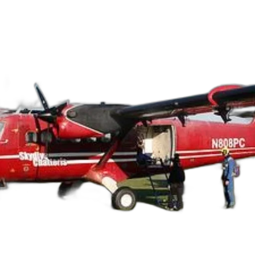 red, skydive, charters, airplane transparent PNG cut-out