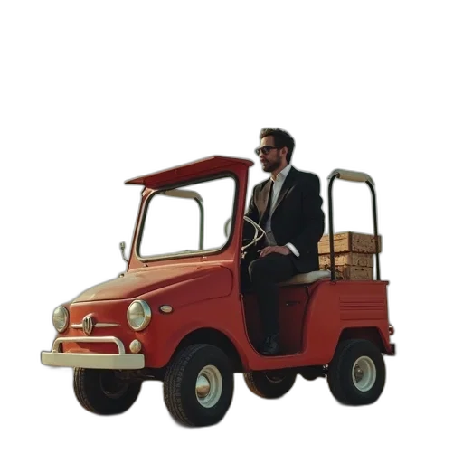 car, furniture, staff, robot transparent PNG cut-out