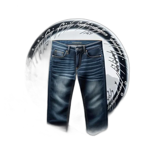 jacket, hair, 3d render, photorealistic transparent PNG cut-out