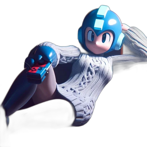 robot, creature, mask, weapon transparent PNG cut-out