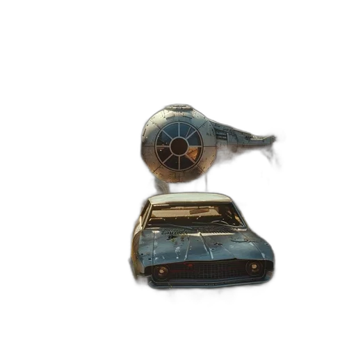 car, robot, weapon, bottle transparent PNG cut-out