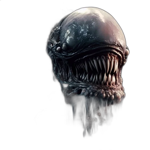 creature, mask, face, hair transparent PNG cut-out