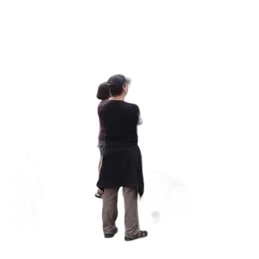 staff, jacket, dress, umbrella transparent PNG cut-out