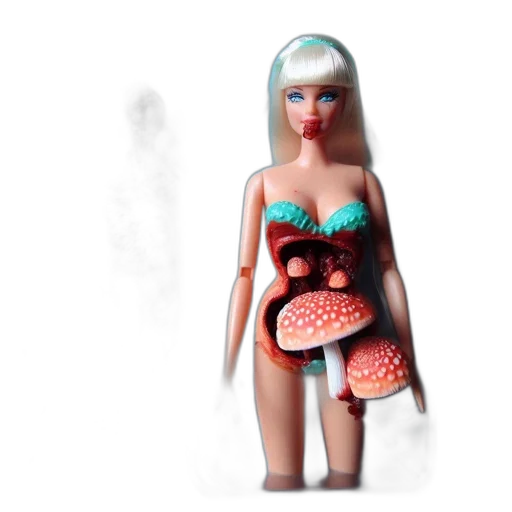 dress, food, robot, creature transparent PNG cut-out