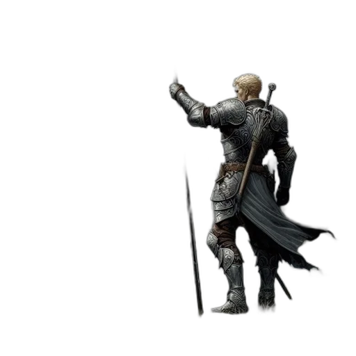 sword, weapon, staff, jacket transparent PNG cut-out