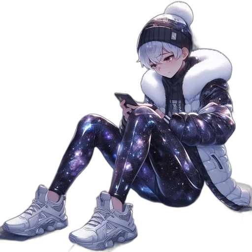 jacket, robot, creature, weapon transparent PNG cut-out