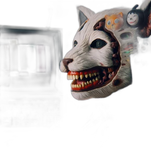 mask, creature, animal, face transparent PNG cut-out