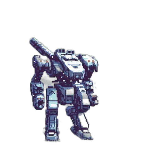 robot, weapon, creature, staff transparent PNG cut-out