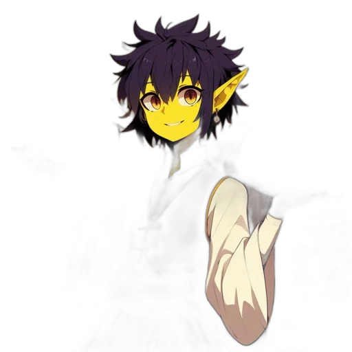 mask, dragon, staff, creature transparent PNG cut-out