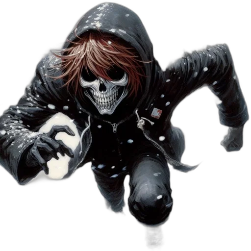 jacket, mask, concept art, 3d render transparent PNG cut-out