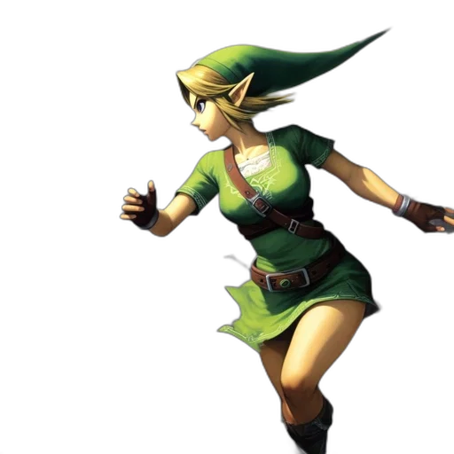 dress, mask, 3d render, concept art transparent PNG cut-out