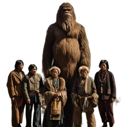 staff, animal, concept art, snow transparent PNG cut-out
