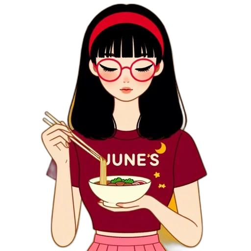 food, staff, hat, anime transparent PNG cut-out