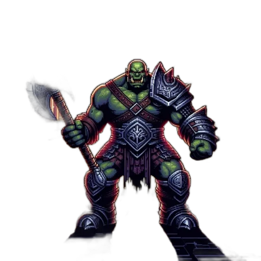 staff, weapon, creature, robot transparent PNG cut-out