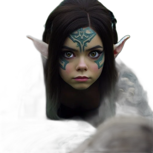 face, mask, creature, dragon transparent PNG cut-out