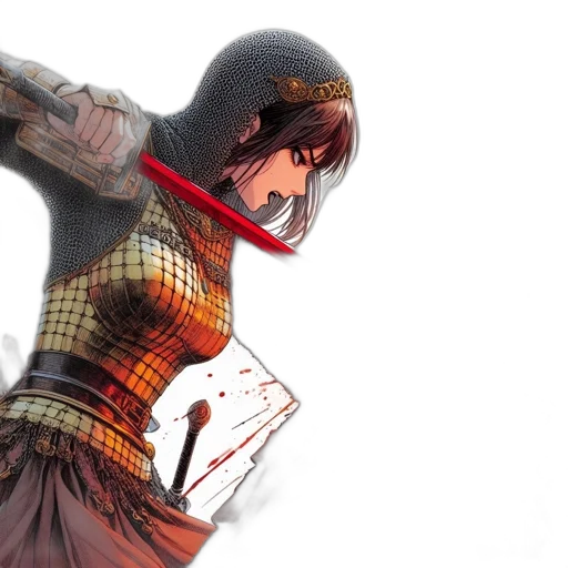 comic book art, concept art, 3d render, fantasy art transparent PNG cut-out