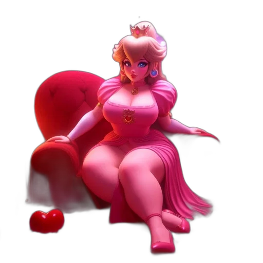 dress, crown, concept art, 3d render transparent PNG cut-out