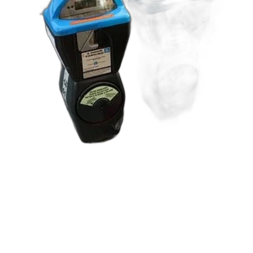 bottle, two, blue, black transparent PNG cut-out