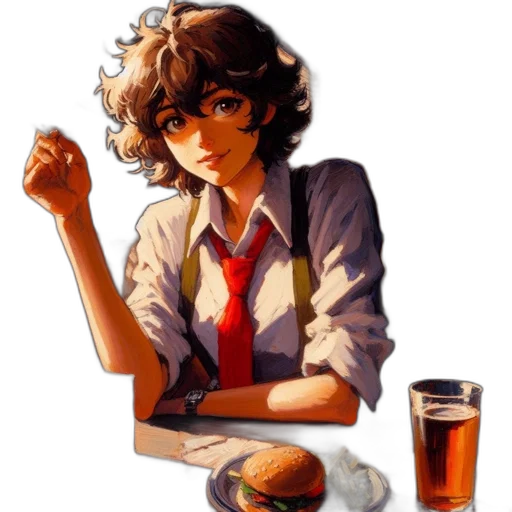 food, face, staff, weapon transparent PNG cut-out