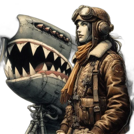 jacket, weapon, animal, creature transparent PNG cut-out