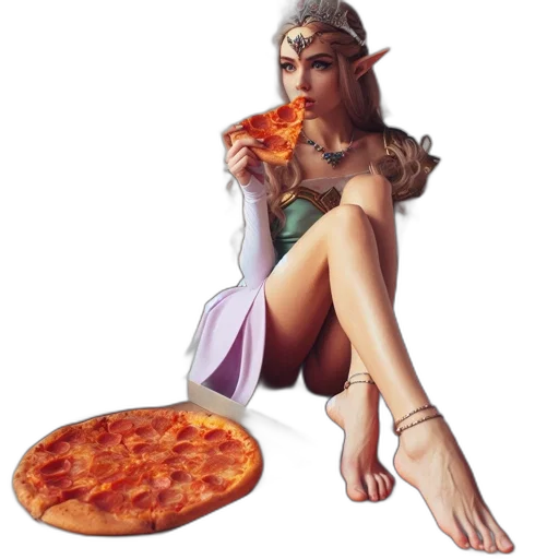 food, concept art, fantasy art, 3d render transparent PNG cut-out