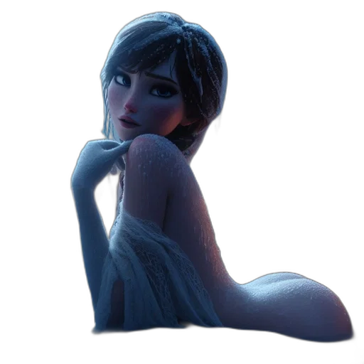 dress, creature, face, robot transparent PNG cut-out