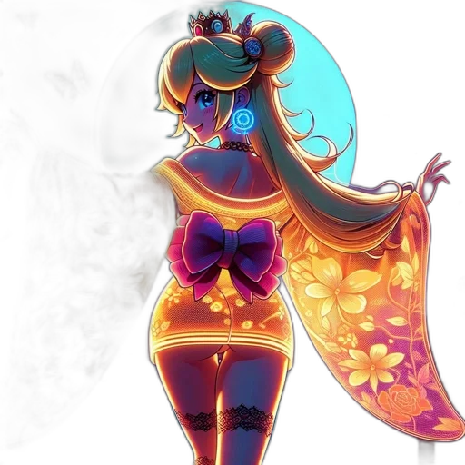 dress, concept art, fantasy art, anime transparent PNG cut-out