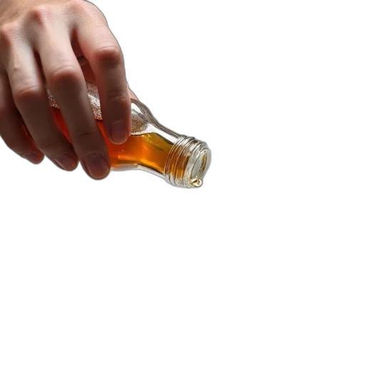 bottle, weapon, food, hair transparent PNG cut-out