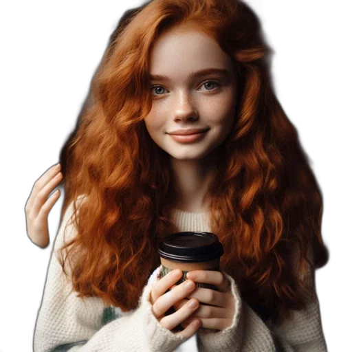 hair, dress, face, bottle transparent PNG cut-out