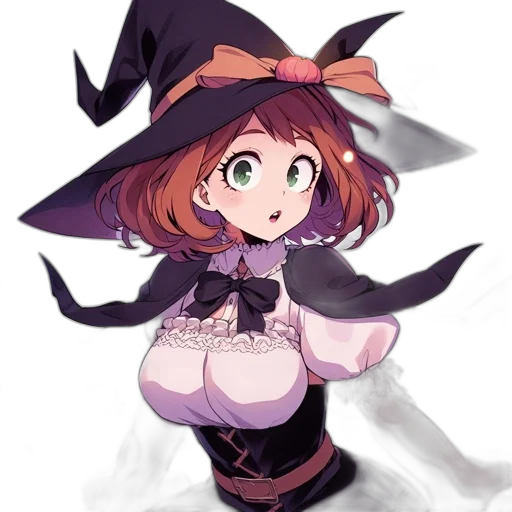 dress, hat, staff, crown transparent PNG cut-out