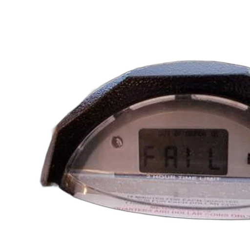 staff, parking, meter, displays transparent PNG cut-out
