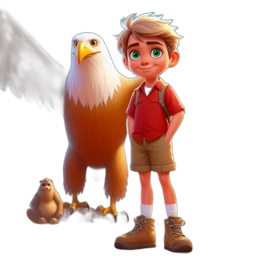 animal, concept art, 3d render, fantasy art transparent PNG cut-out