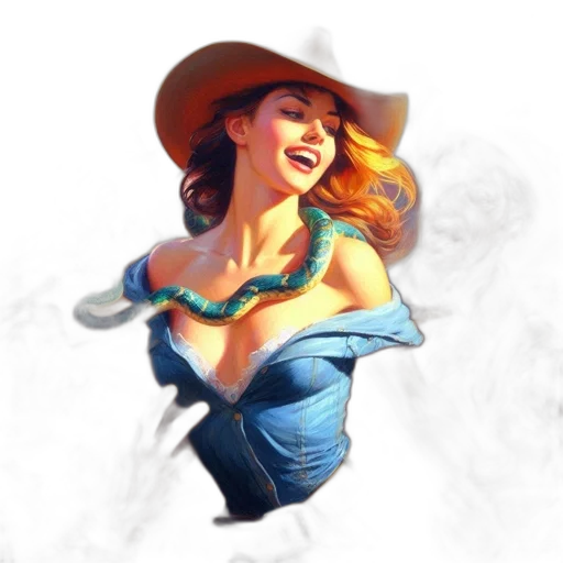 hat, dress, fantasy art, concept art transparent PNG cut-out