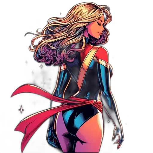 comic book art, concept art, cartoon, fantasy art transparent PNG cut-out