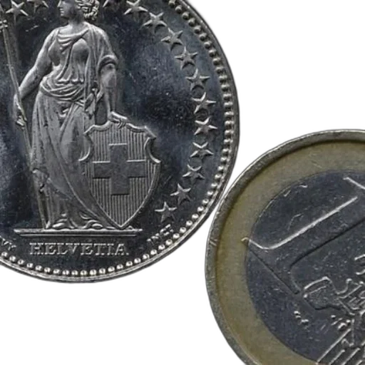 crown, swiss, franc, coin transparent PNG cut-out