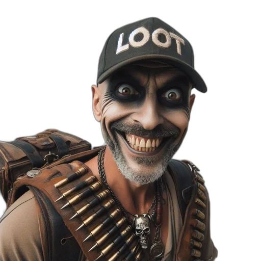 face, staff, hat, mask transparent PNG cut-out