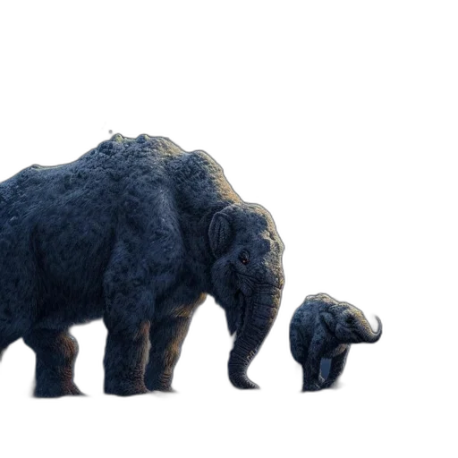 animal, creature, concept art, 3d render transparent PNG cut-out