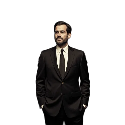staff, jacket, robot, face transparent PNG cut-out