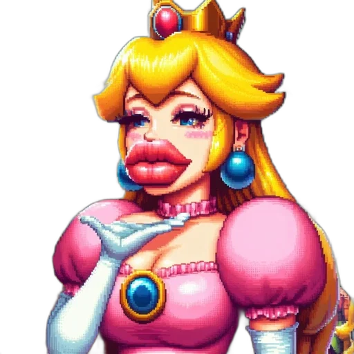 face, dress, crown, staff transparent PNG cut-out