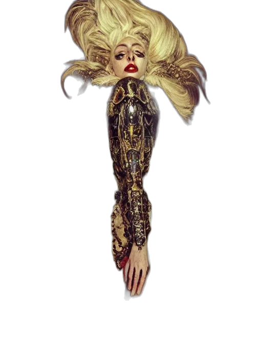 hair, jewelry, crown, staff transparent PNG cut-out